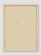lines out to silence | UGO RONDINONE