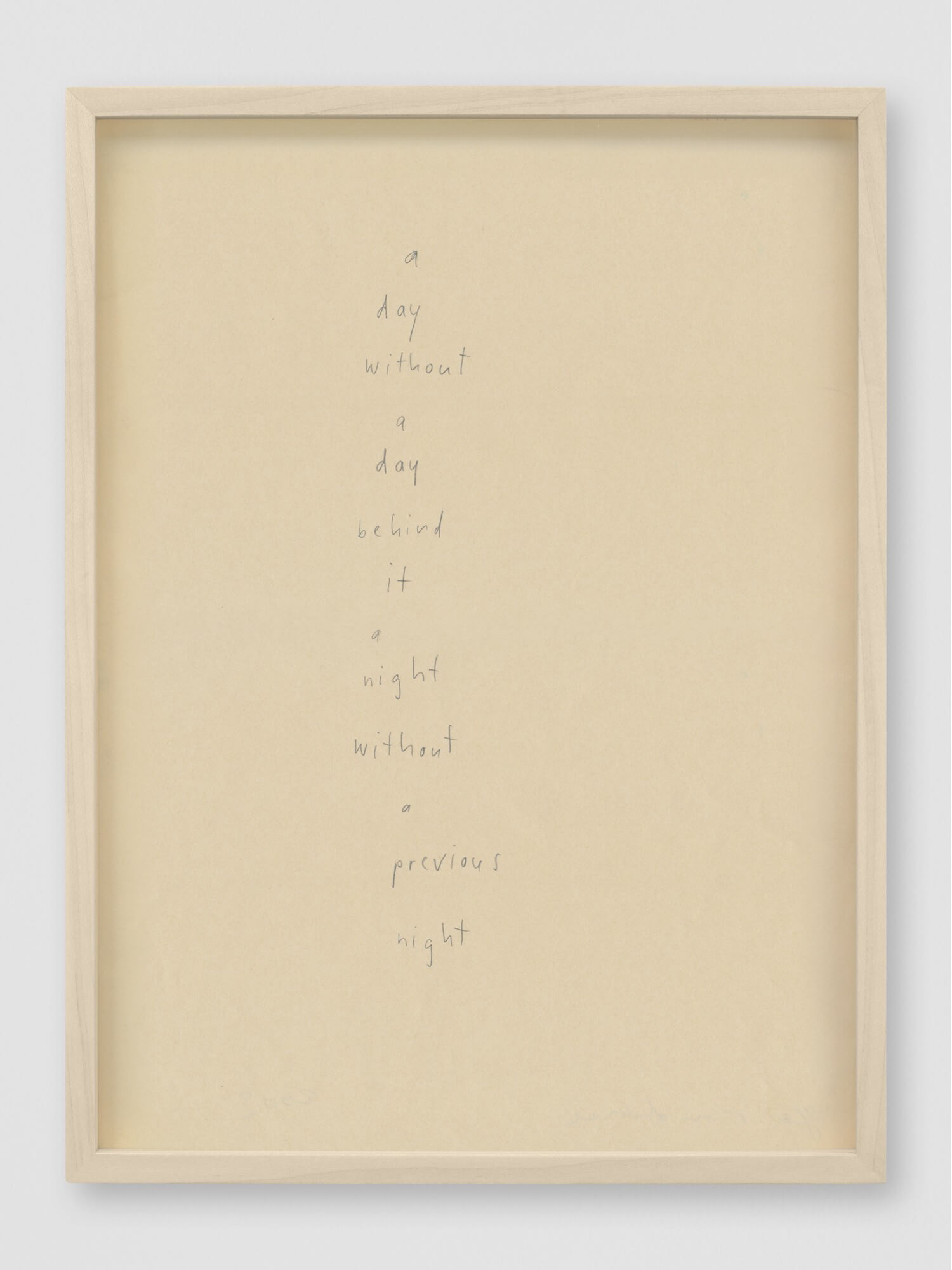 lines out to silence | UGO RONDINONE