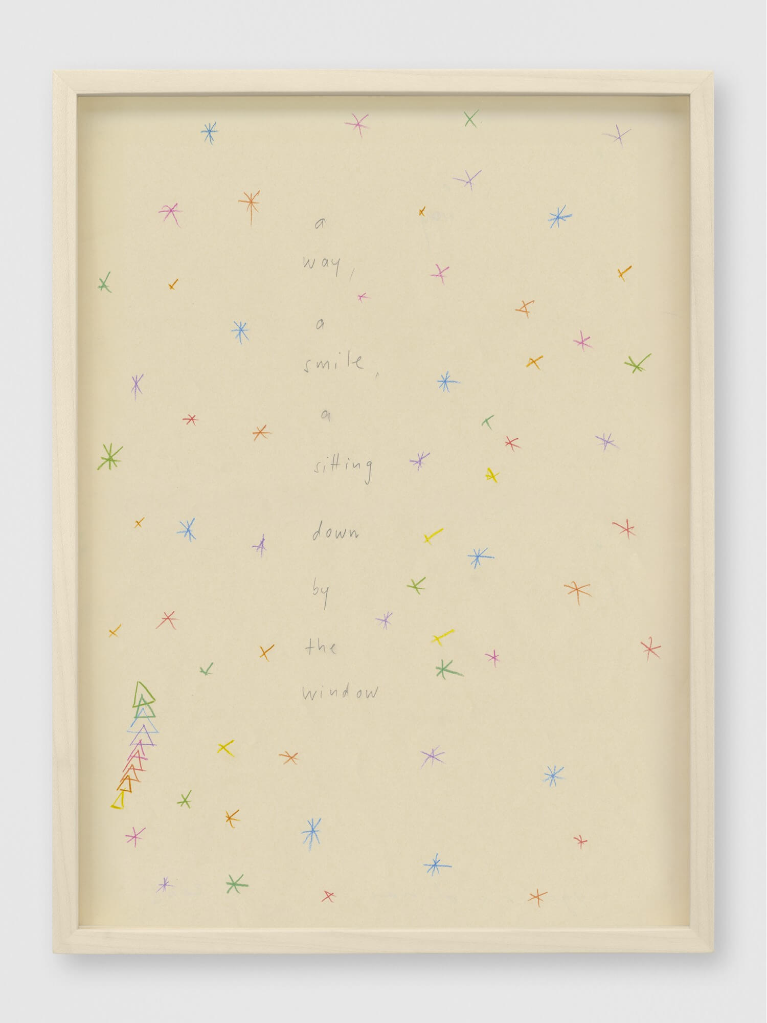 lines out to silence | UGO RONDINONE