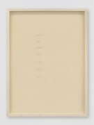 lines out to silence | UGO RONDINONE
