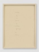 lines out to silence | UGO RONDINONE