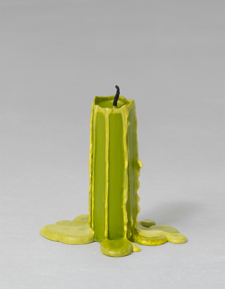 still.life. (olive green candle) | UGO RONDINONE