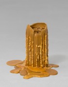 still.life. (chocolate brown candle) | UGO RONDINONE