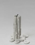 still.life. (smoke grey candle) | UGO RONDINONE