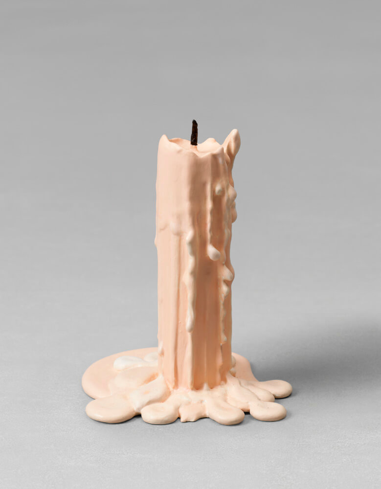 still.life. (pale pink candle) | UGO RONDINONE
