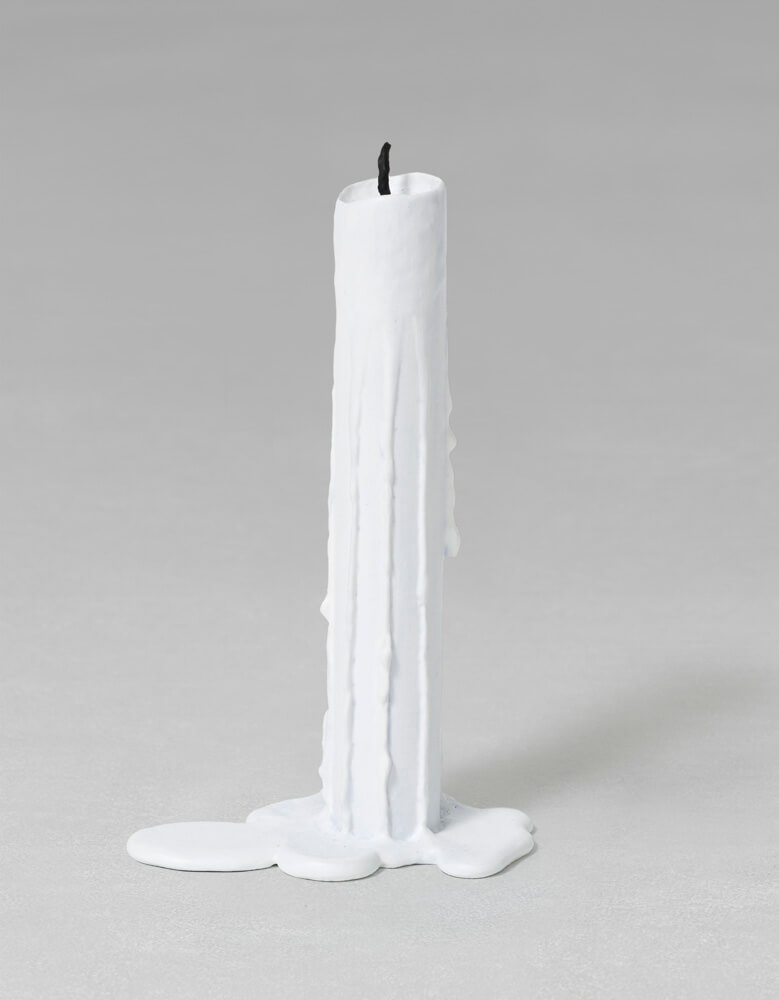 still.life. (snow white candle) | UGO RONDINONE
