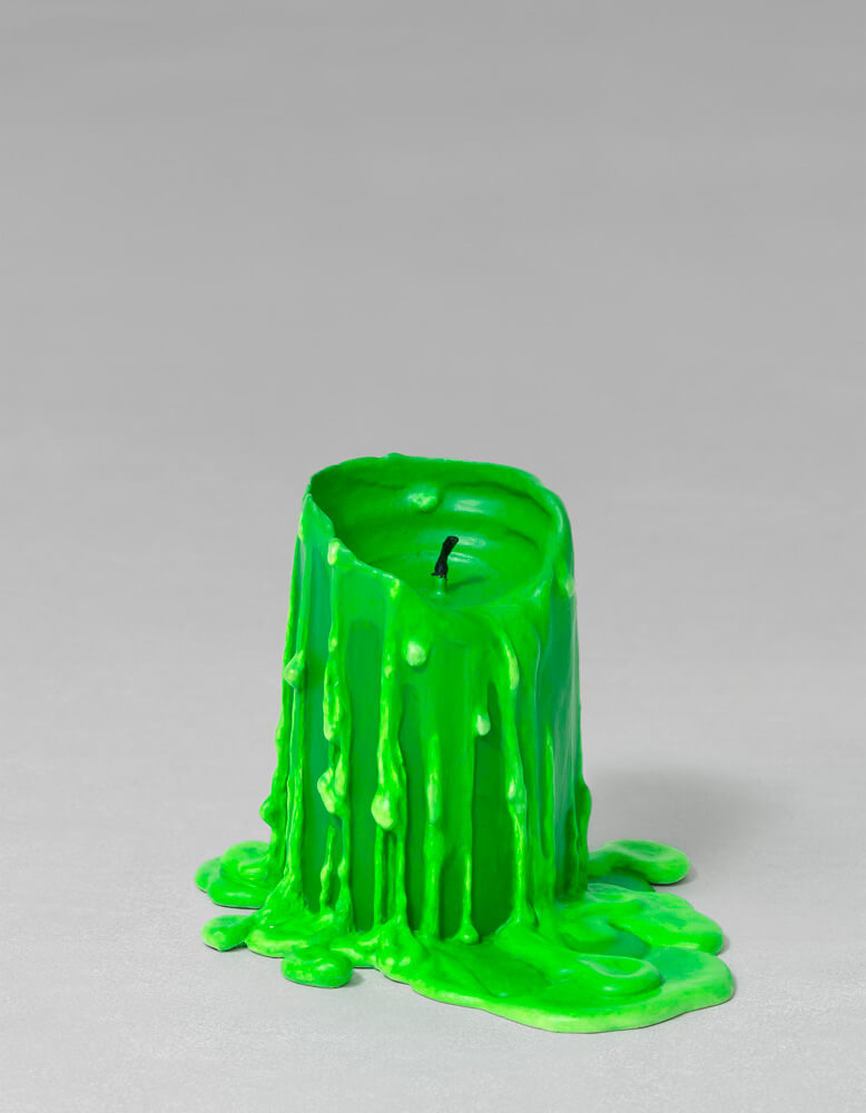 still.life. (dark green candle) | UGO RONDINONE
