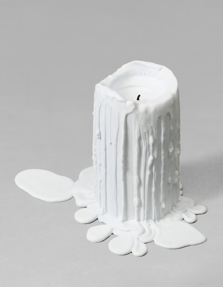 still.life. (ghost white candle) | UGO RONDINONE
