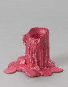 still.life. (carmine red candle) | UGO RONDINONE
