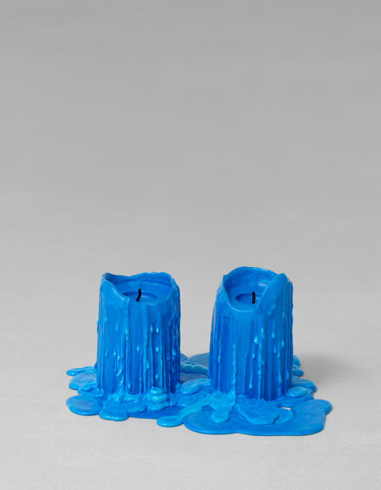 still.life. (persian blue candle) | UGO RONDINONE