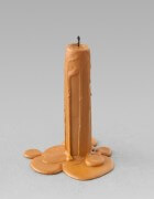 still.life. (chocolate brown candle) | UGO RONDINONE