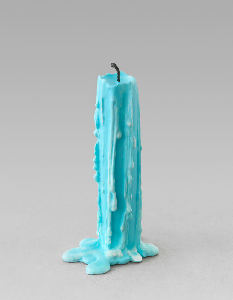 still.life. (celestial cyan candle) | UGO RONDINONE