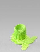 still.life. (neon green candle) | UGO RONDINONE