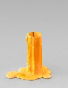 still.life. (neon orange candle) | UGO RONDINONE