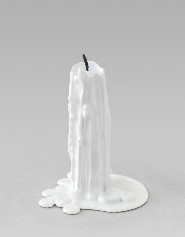 still.life. (snow white candle) | UGO RONDINONE
