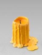 still.life. (carrot orange candle) | UGO RONDINONE