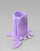 still.life. (pale violet candle) | UGO RONDINONE