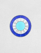 blue grey blue clock | UGO RONDINONE