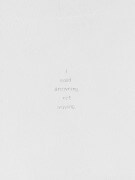 poem | UGO RONDINONE