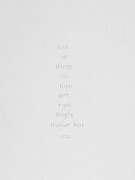 poem | UGO RONDINONE