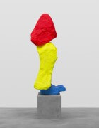 blue yellow red mountain | UGO RONDINONE