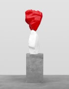 white red mountain | UGO RONDINONE