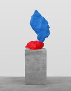 red blue mountain | UGO RONDINONE