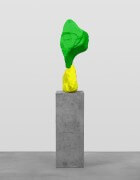 yellow green mountain | UGO RONDINONE