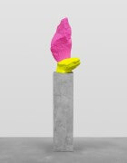 yellow pink mountain | UGO RONDINONE