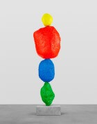 green blue red yellow mountain | UGO RONDINONE