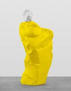 white yellow nun | UGO RONDINONE