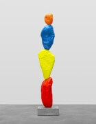 red yellow blue orange mountain | UGO RONDINONE