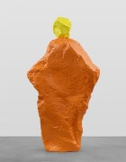 yellow orange monk | UGO RONDINONE