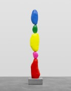 red blue yellow green mountain | UGO RONDINONE
