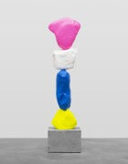 yellow blue white pink mountain | UGO RONDINONE