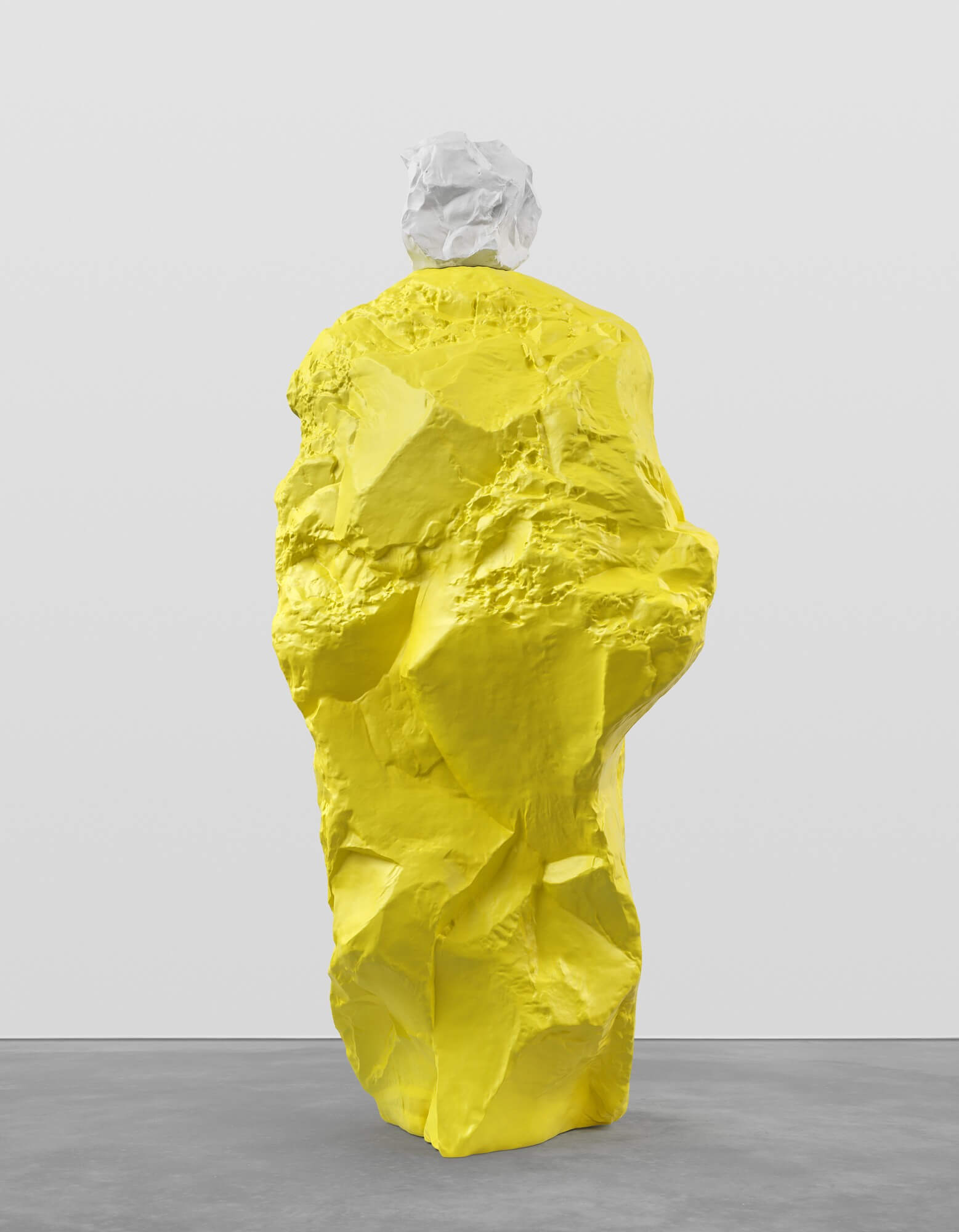 white yellow monk | UGO RONDINONE