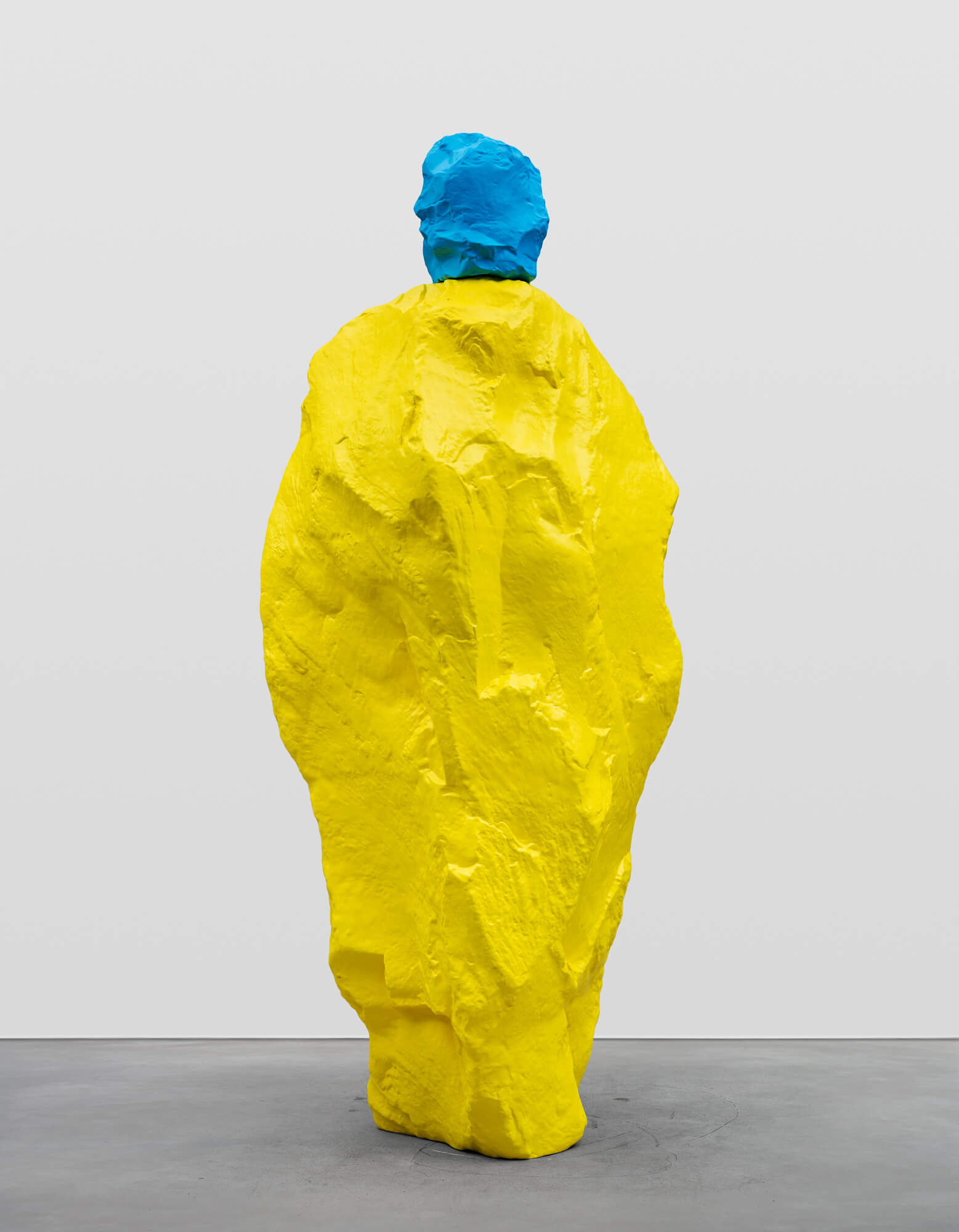 blue yellow monk | UGO RONDINONE
