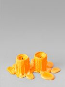 still life. (melon orange candle) | UGO RONDINONE