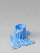 still life. (stone blue candle) | UGO RONDINONE