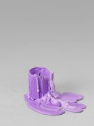 still life. (lilac candle) | UGO RONDINONE