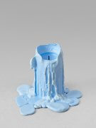 still life. (periwinkle candle) | UGO RONDINONE