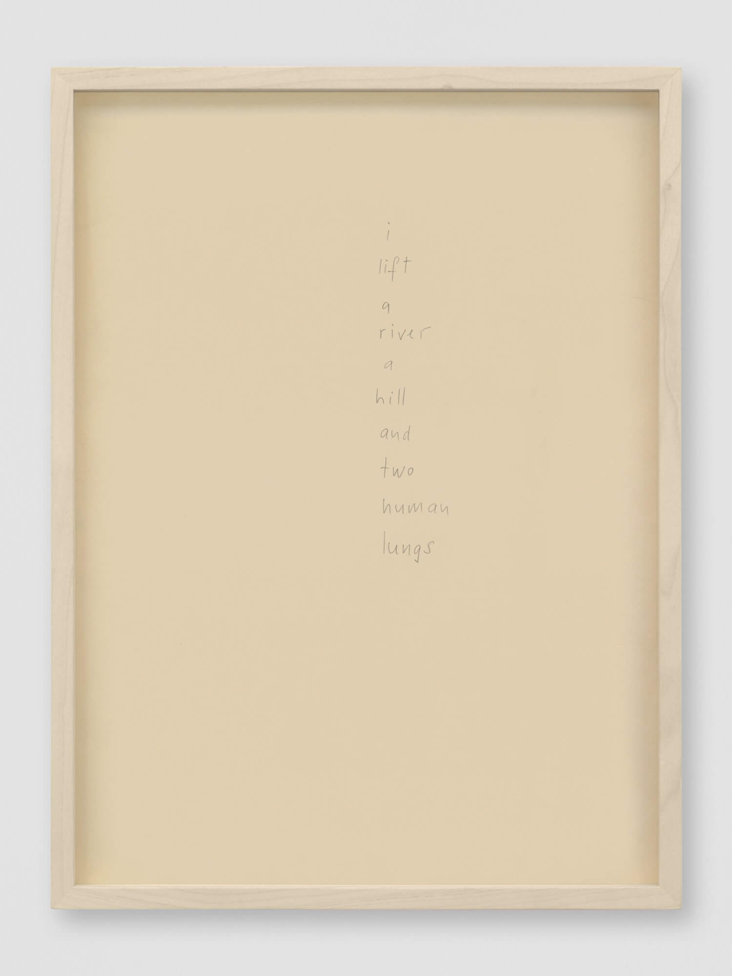 lines out to silence | UGO RONDINONE