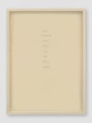 lines out to silence | UGO RONDINONE