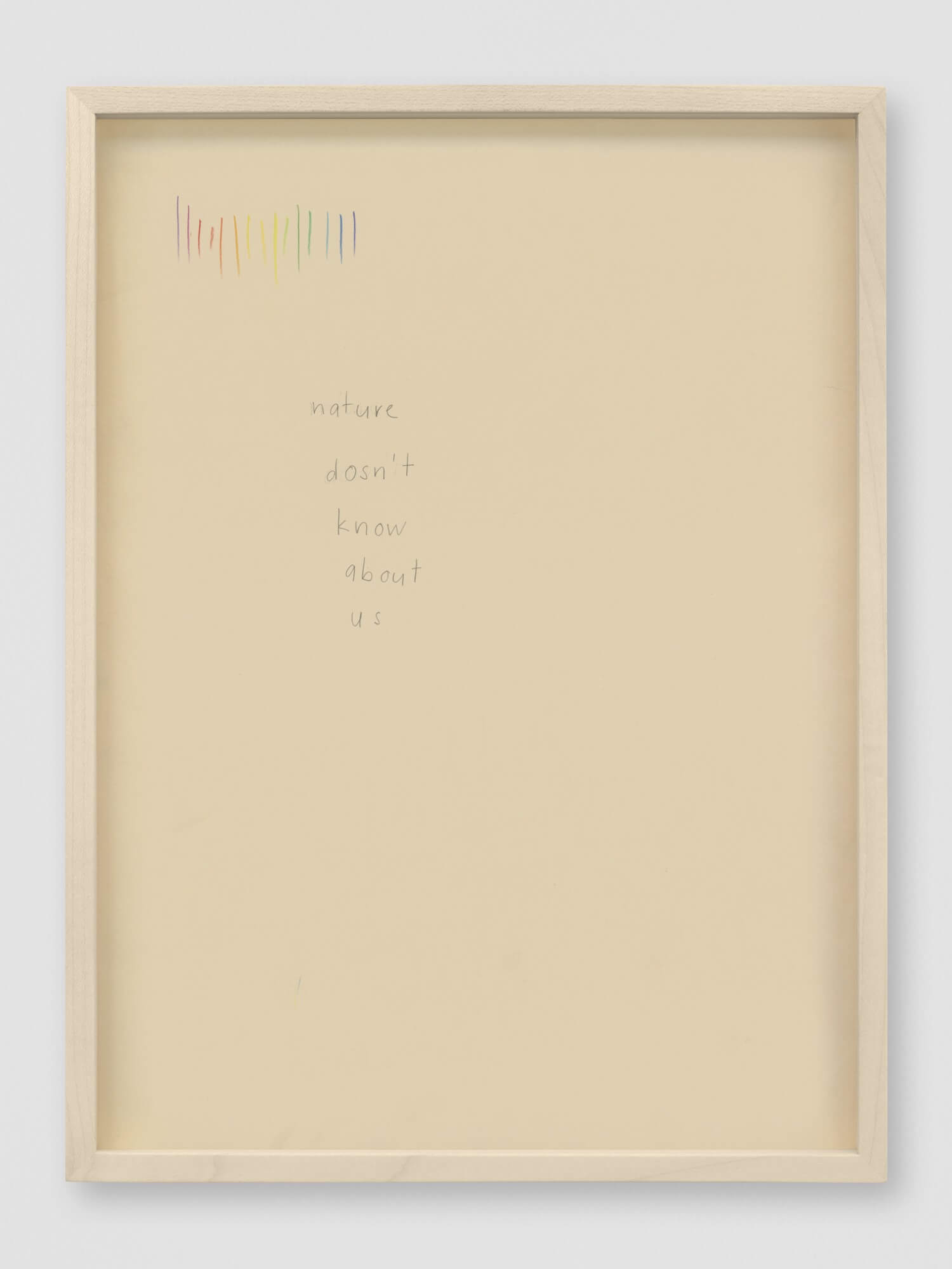 lines out to silence | UGO RONDINONE