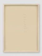 lines out to silence | UGO RONDINONE