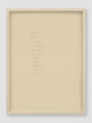 lines out to silence | UGO RONDINONE