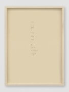 lines out to silence | UGO RONDINONE