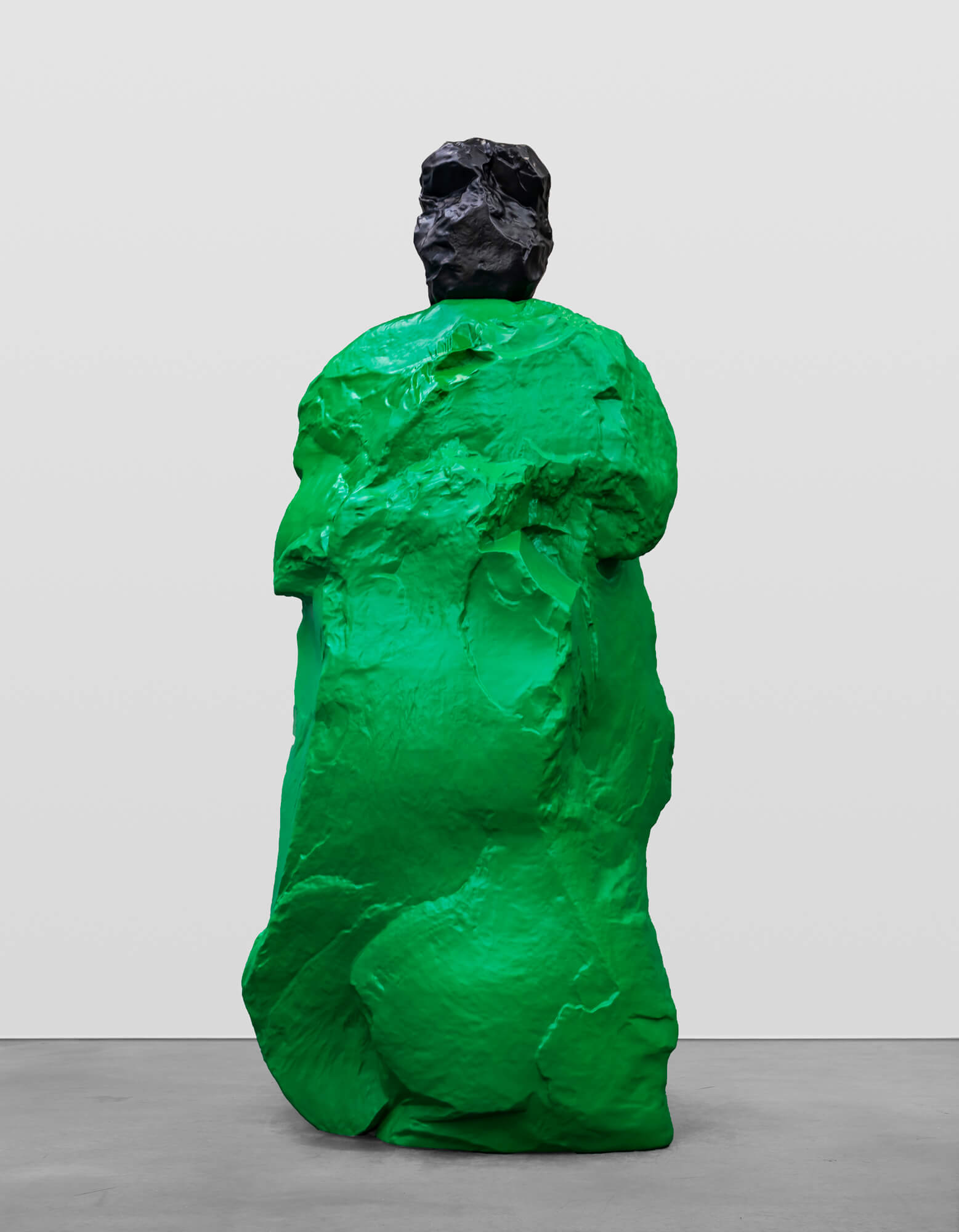 black green monk | UGO RONDINONE
