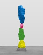 yellow green pink blue mountain | UGO RONDINONE