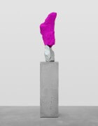 silver violet mountain | UGO RONDINONE